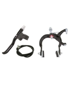 1000a Alloy Brake Front Black.